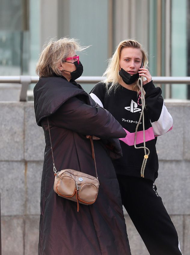 Ainhoa Arteta con su hija Sarah