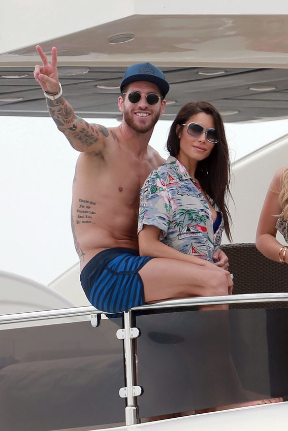 Pilar Rubio y Sergio Ramos