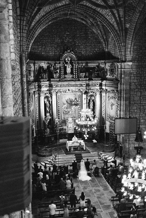 Boda religiosa en iglesia