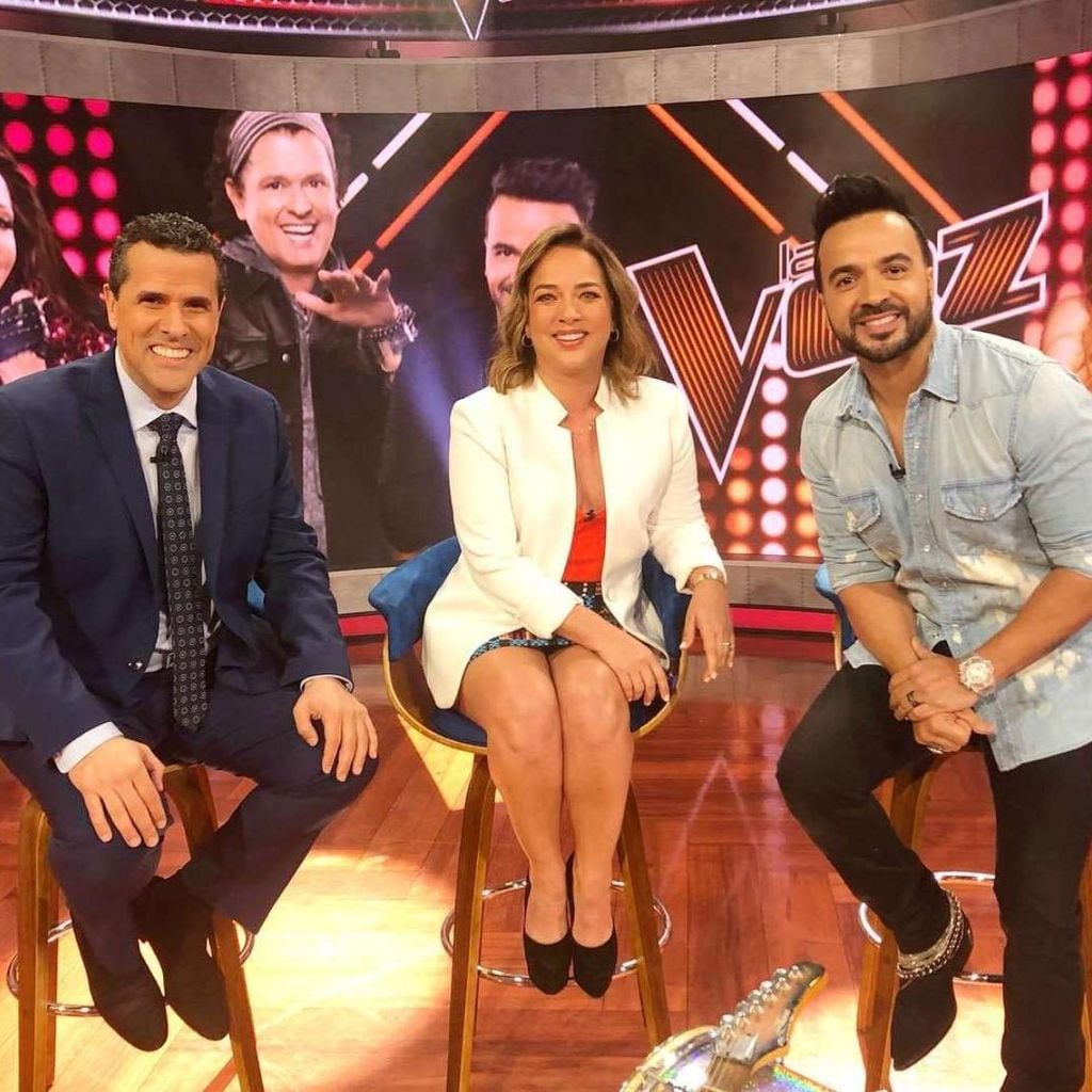 Marco Antonio Regil, Adamari López y Luis Fonsi