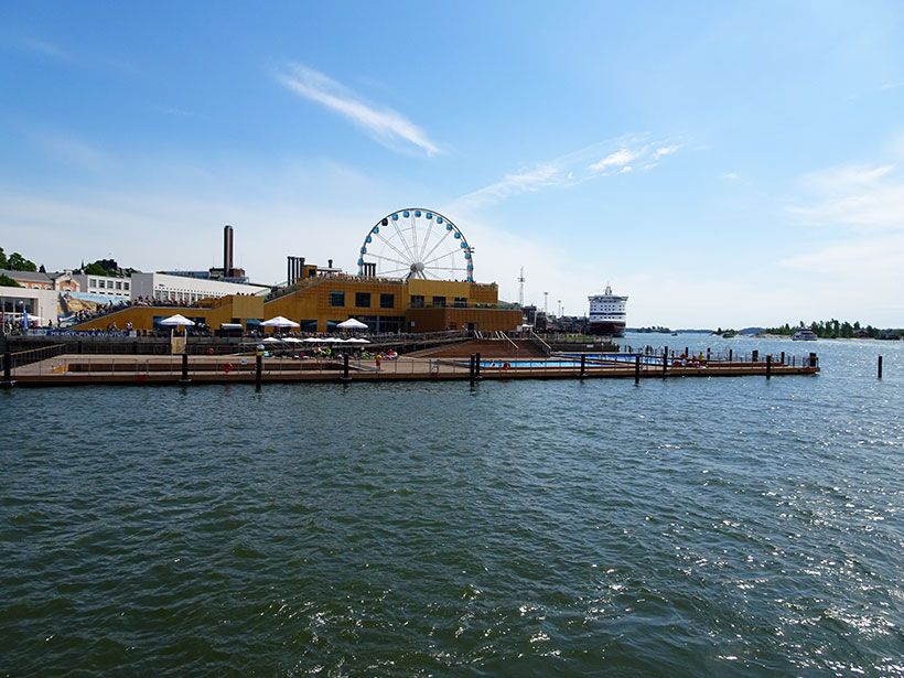 Allas Sea Pool Helsinki saunas