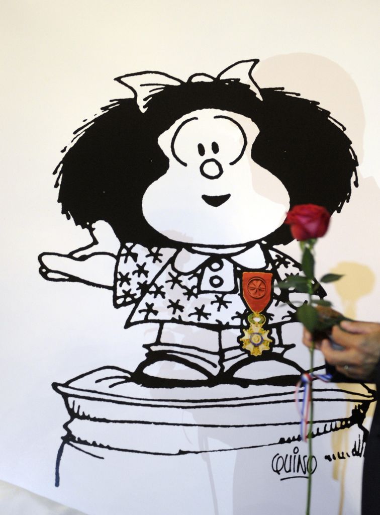 Mafalda se ha convertido en un icono mundial