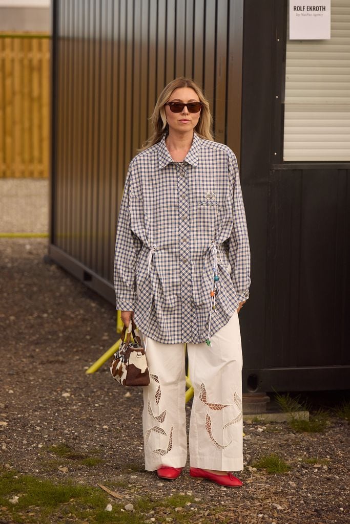 Look Street Style Copenhagen Fashion Week Primavera/Verano 2025