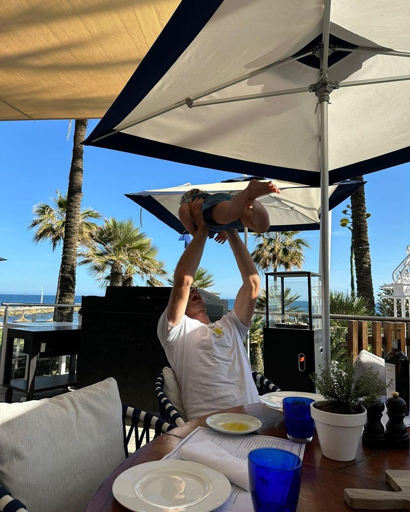 Andy Murray con su hija Lola
