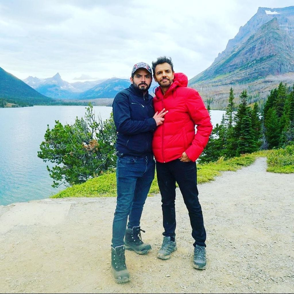 Eugenio Derbez y su hijo, José Eduardo Derbez