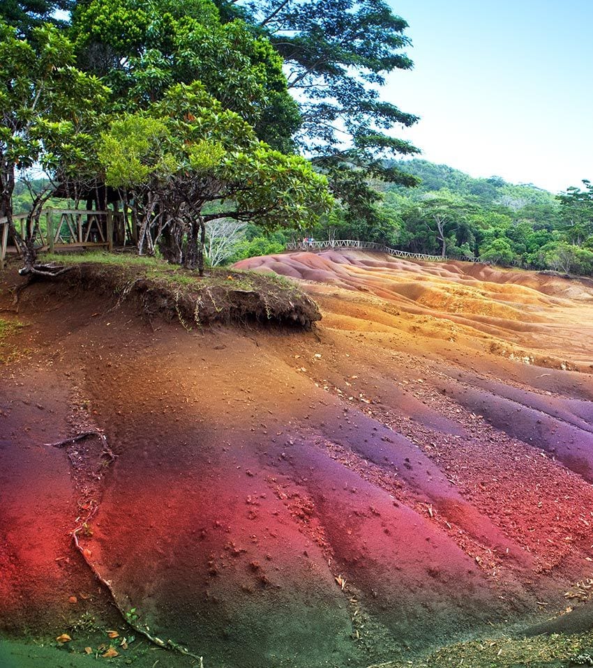 Tierra de los Siete colores, Isla Mauricio