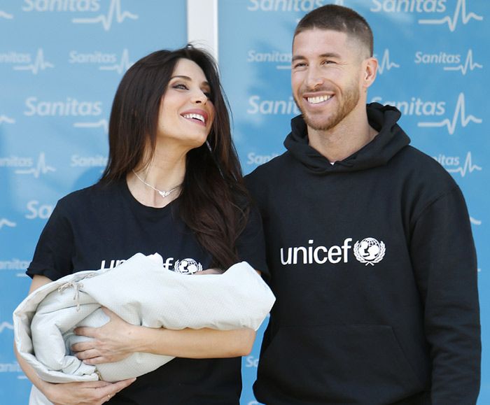 Pilar Rubio y Sergio Ramos ya están en casa con su pequeño Alejandro