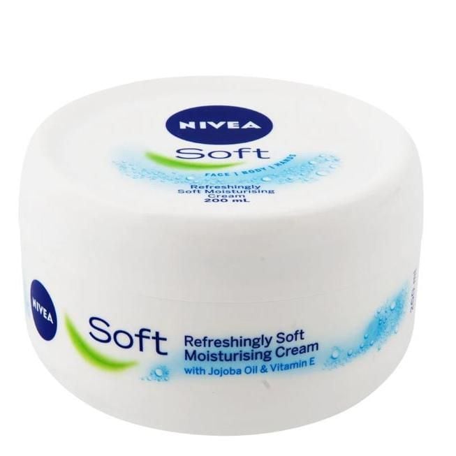 la crema hidratante nivea soft moisturizing creme ideal para la tez seca