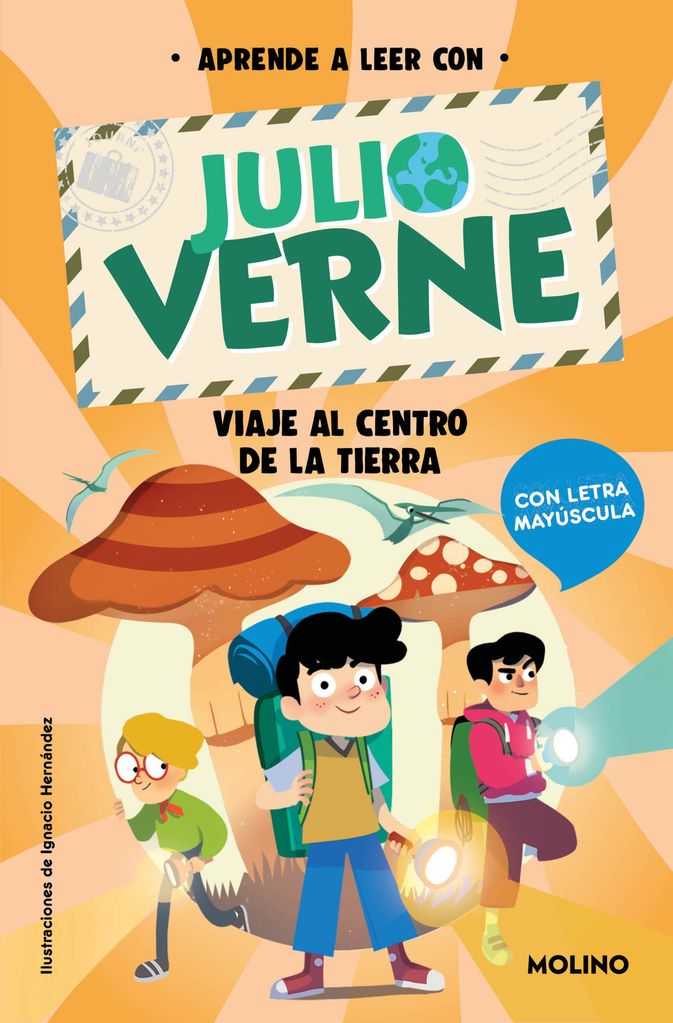 ‘Aprende a leer con Julio Verne - Viaje al centro de la Tierra’, de Shia Green (Molino)