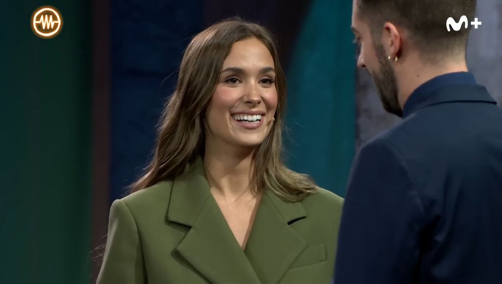 María Pombo con David Broncano en 'La Resistencia'