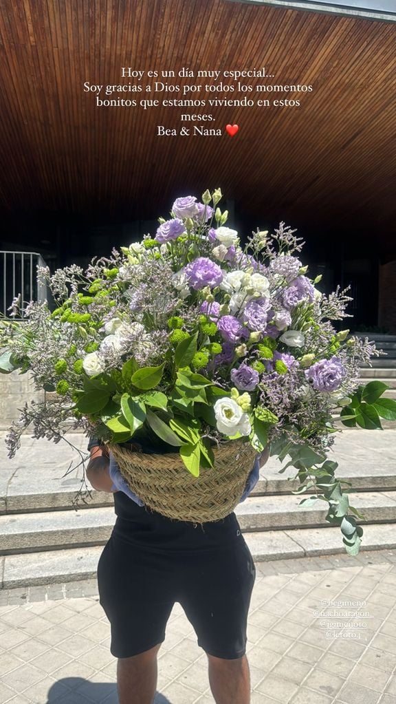 Flores para la fiesta de pedida de Mery Gimeno y Nacho Aragón