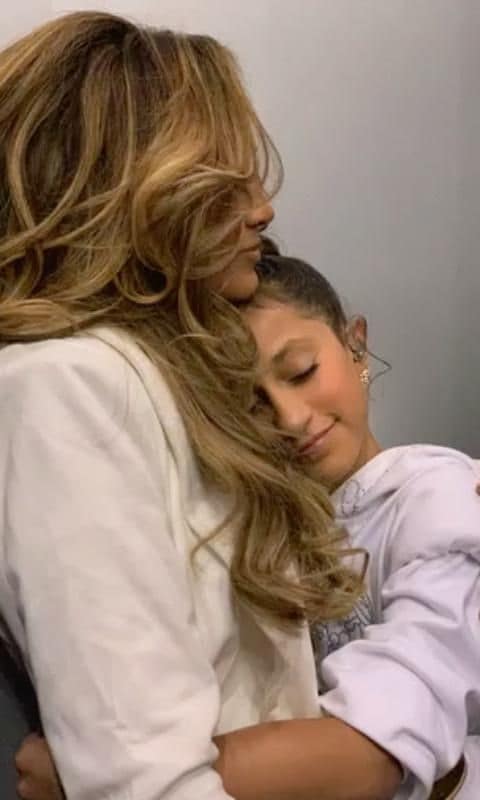 jlo y su hija