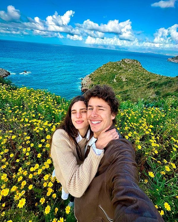 Juanpa Zurita y Macarena Achaga