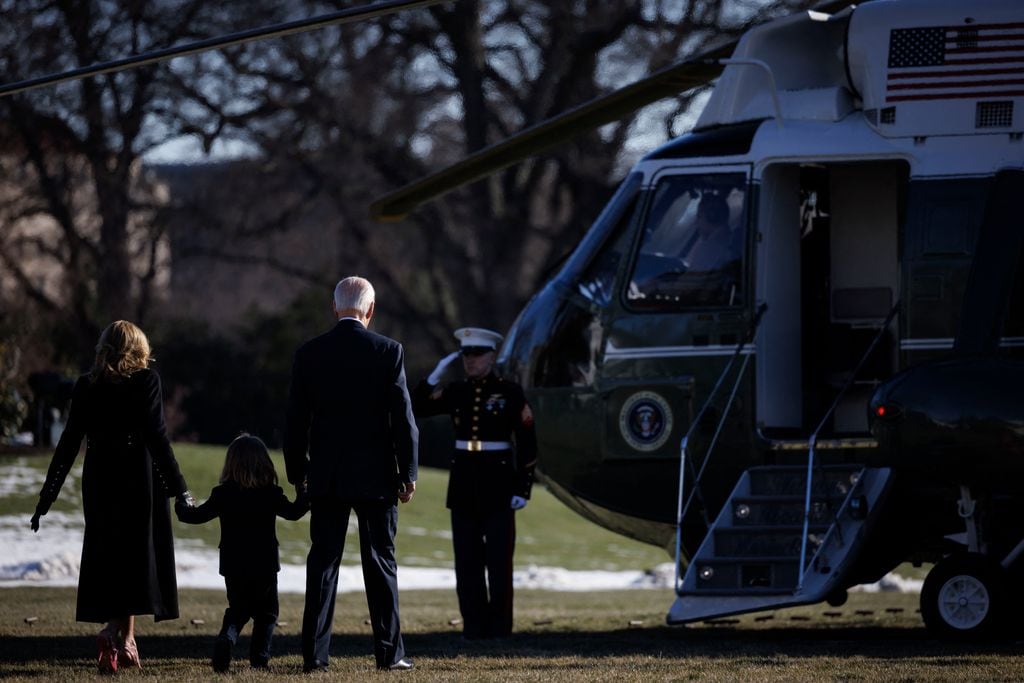 Joe Biden, Jill Biden y Beau Biden