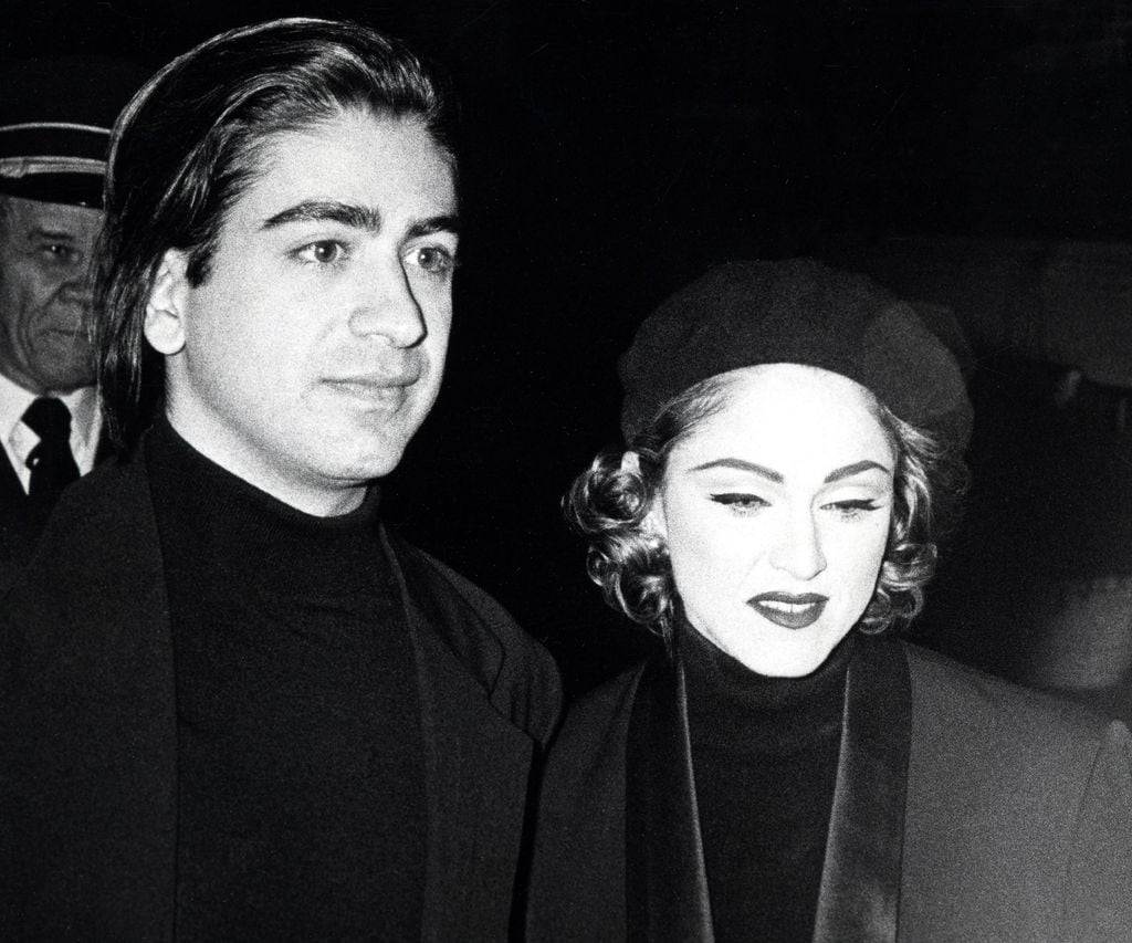 Madonna con el director Alek Keshishian