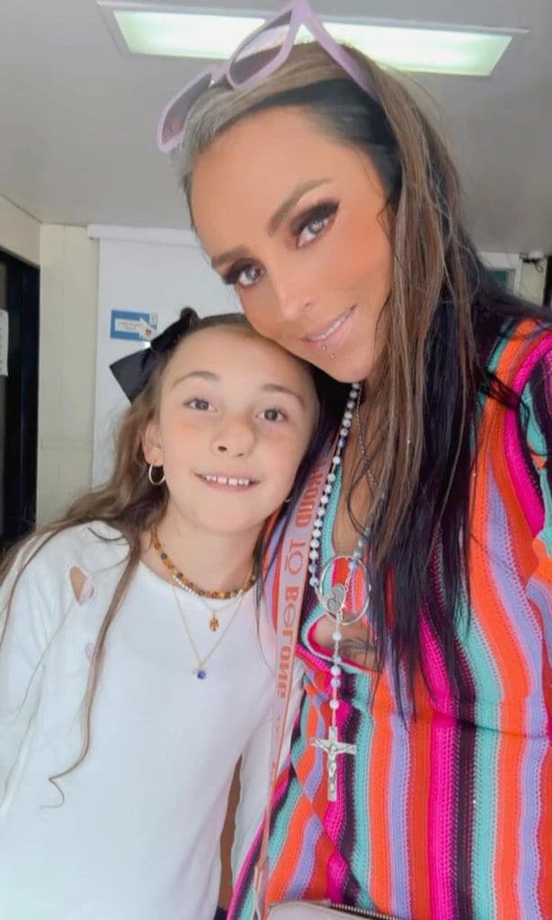 Ivonne Montero y su hija, Antonella