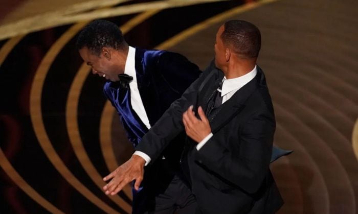 Will Smith dio una bofetada a Chris Rock en los Oscars 2022