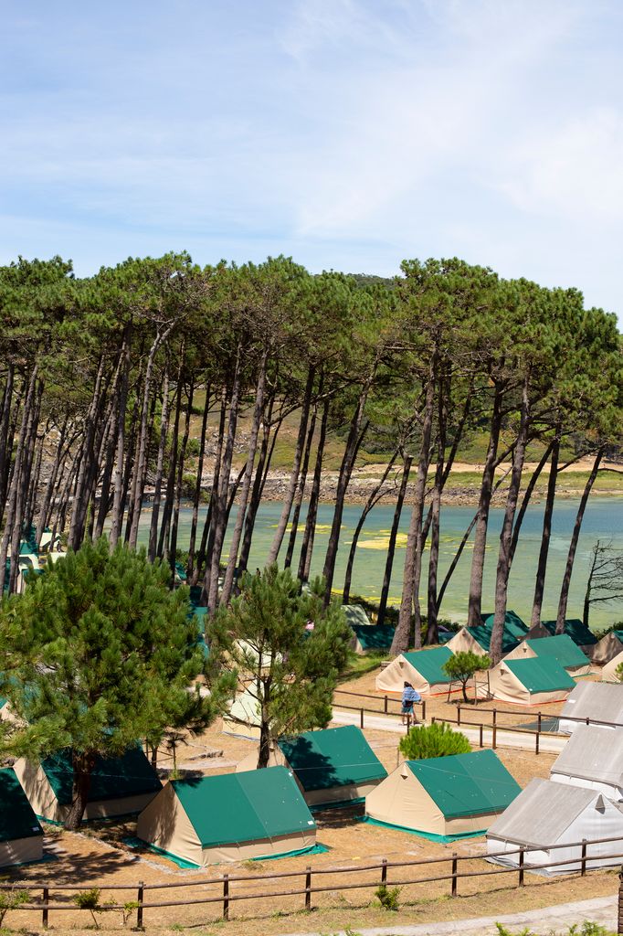 camping islas cies pontevedra