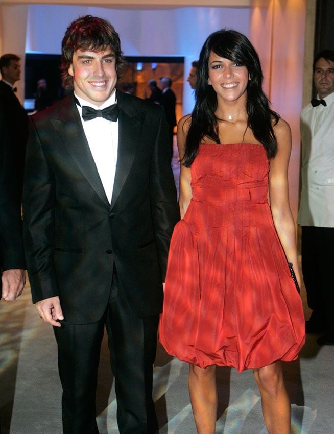 Fernando Alonso y Raquel del Rosario