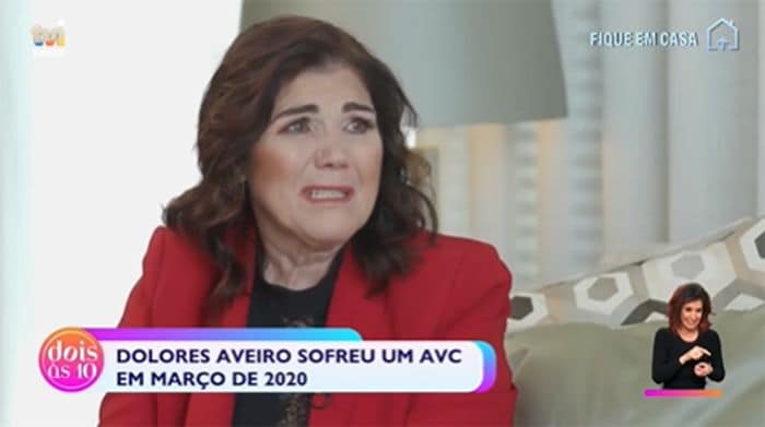 Dolores Aveiro habla de su derrame cerebral un año después