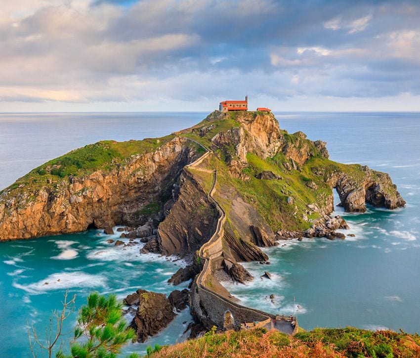 San Juan de Gaztelugatxe, Vizcaya, Rocadragón, cine, Juego de tronos