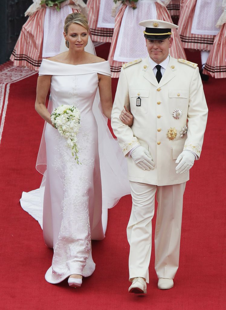 Charlene and Albert of Monaco