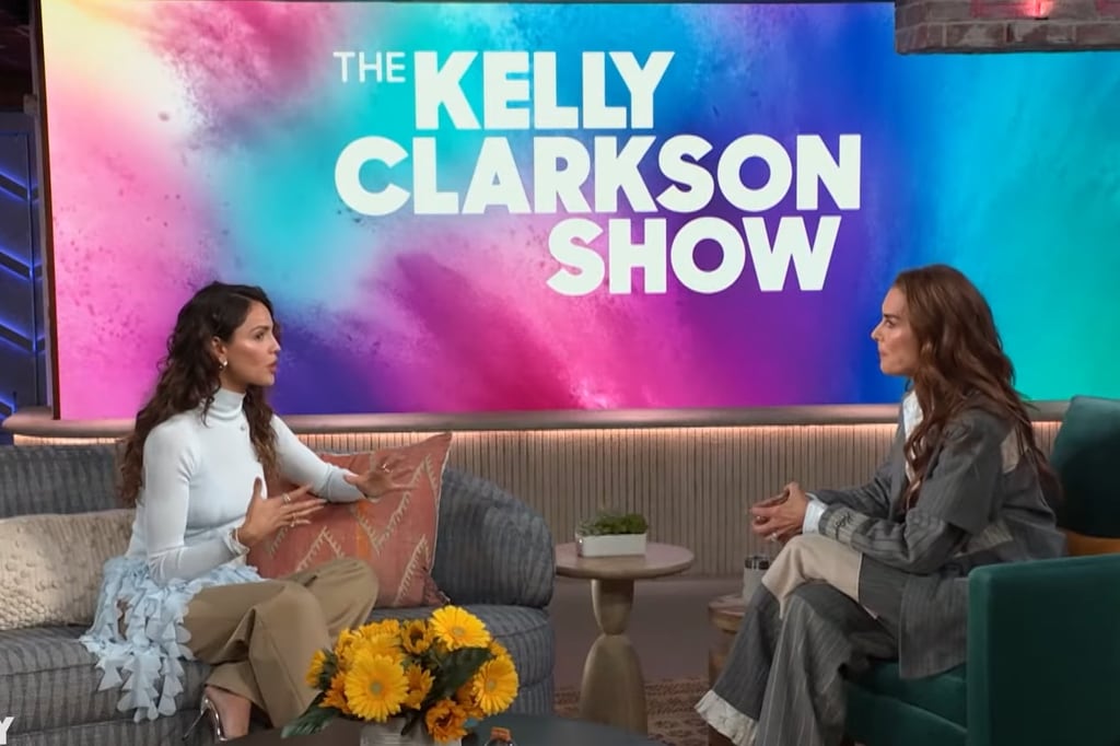 Eiza González was interviewed by Brooke Shields in 'The Kelly Clarkson Show'