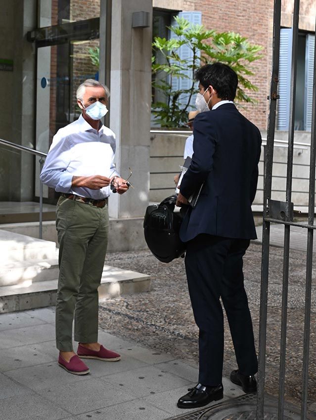 Padre y hermano de Alejandra Romero