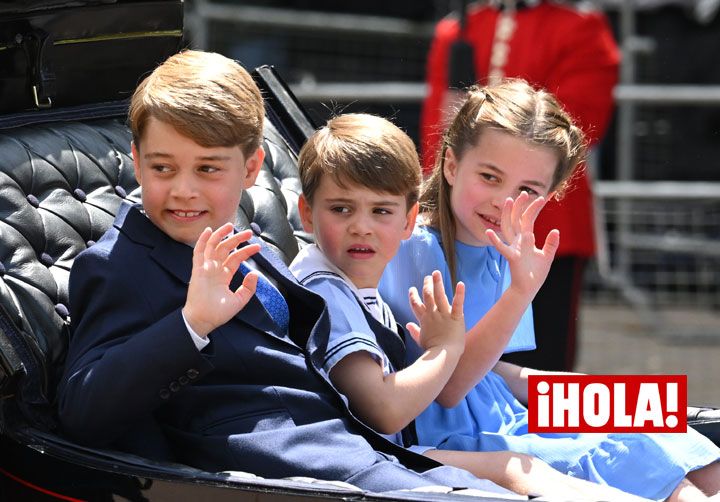 Jubileo de Isabel II: el príncipe Louis con el traje de marinero de su padre