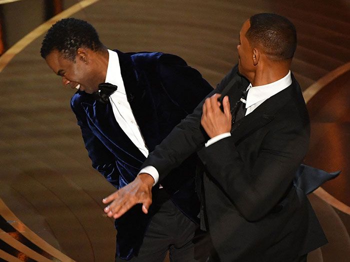 Will Smith golpea a Chris Rock en la gala de los Oscar 