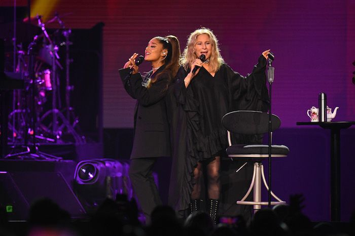 Ariana Grande y Barbra Streisand