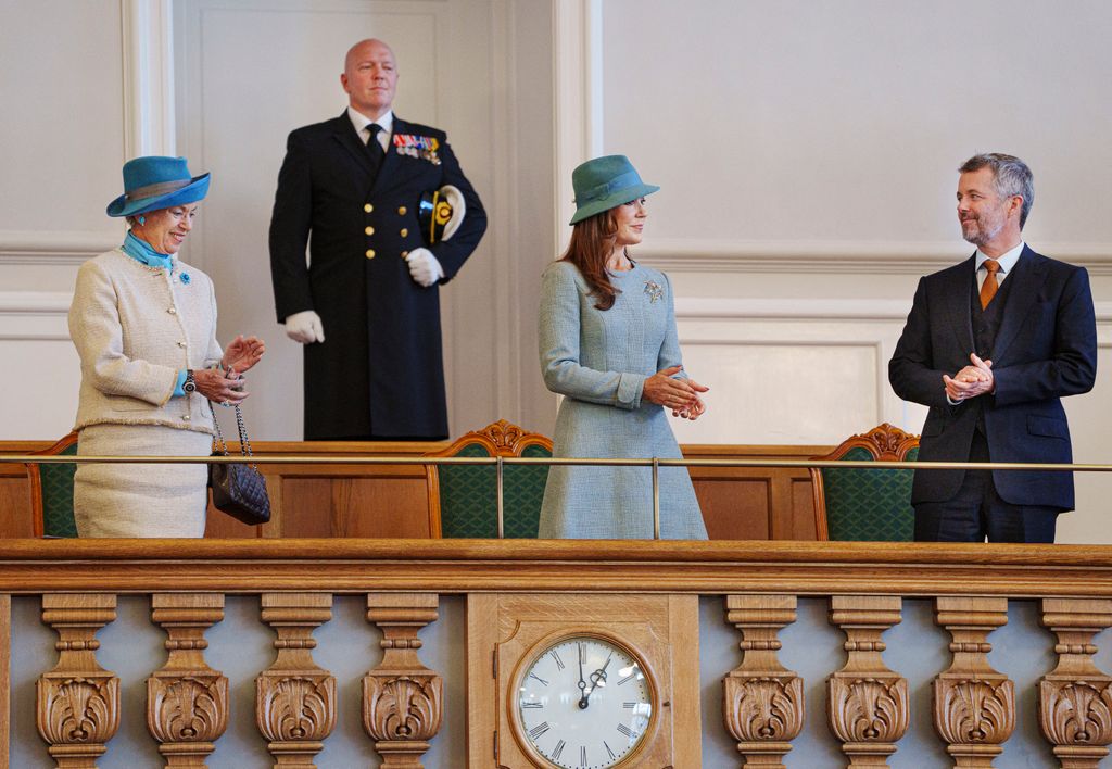 Mary of Denmark at the opening of Parliament 