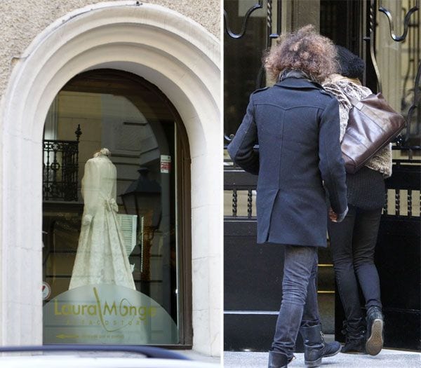 La pareja disfrutó de una romántica jornada por las calles de Madrid y entró a una tienda especializada en vestidos de novia, lo que ha disparado los rumores de boda 