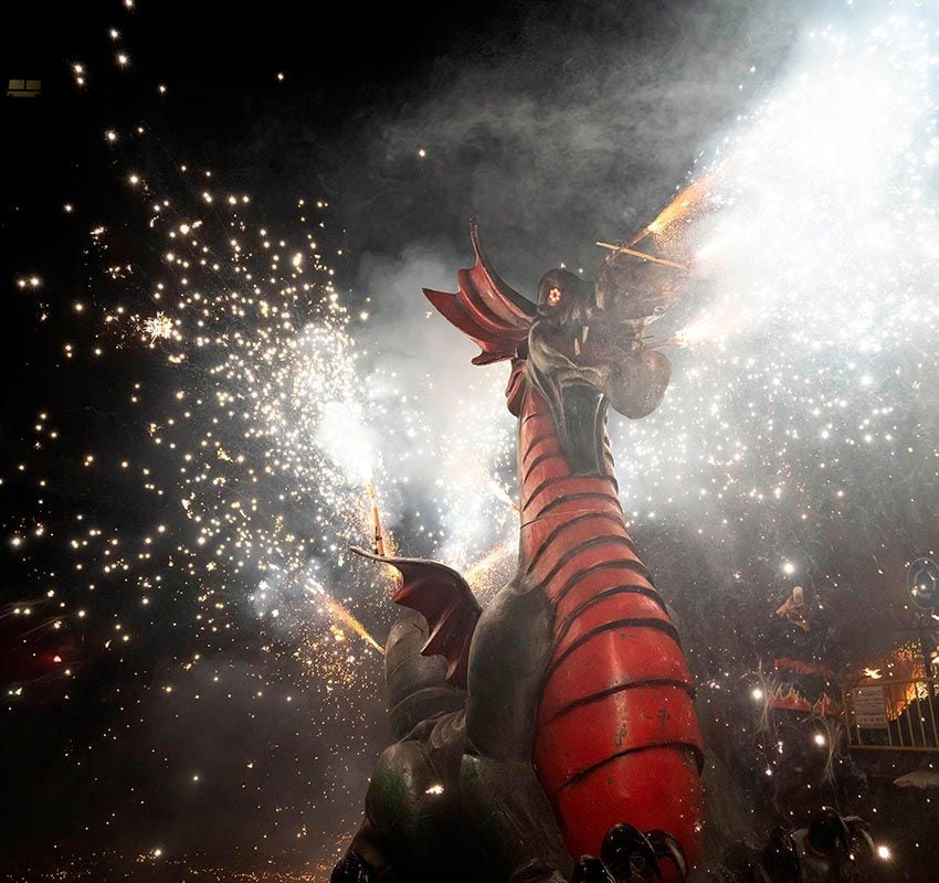 Claves para disfrutar esta noche de la Nit de la cremà en las Fallas de Valencia 2024