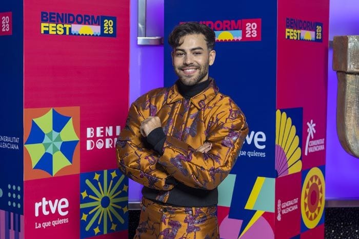 Agoney en el Benidorm Fest 2023