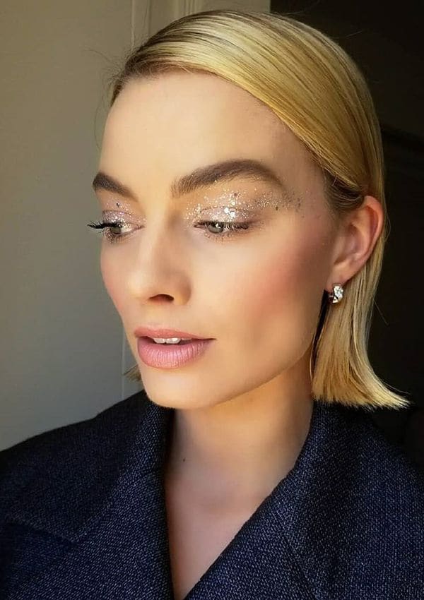 margot robbie purpurina