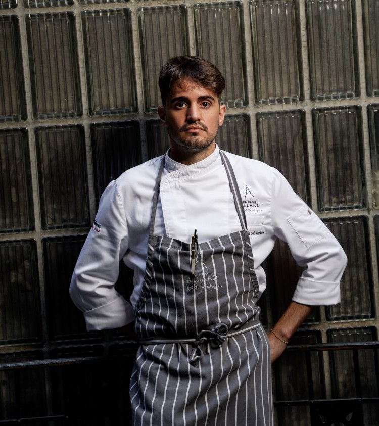 Jose Mari Goñi lidera la cocina de El Club Allard