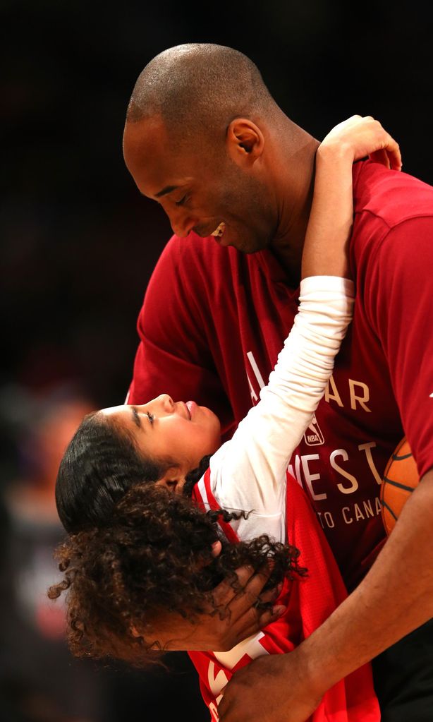 Kobe Bryant y su hija Gianni