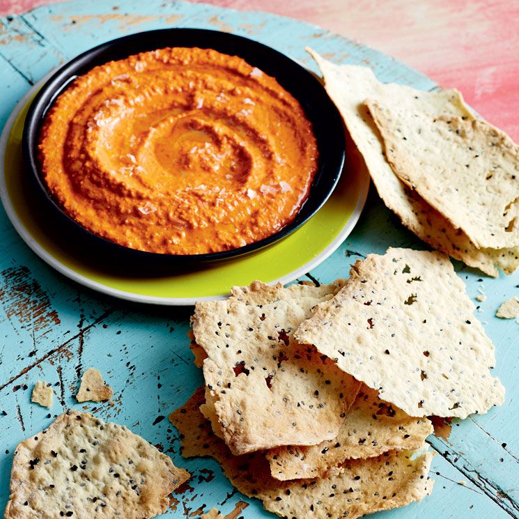 hummus pimiento