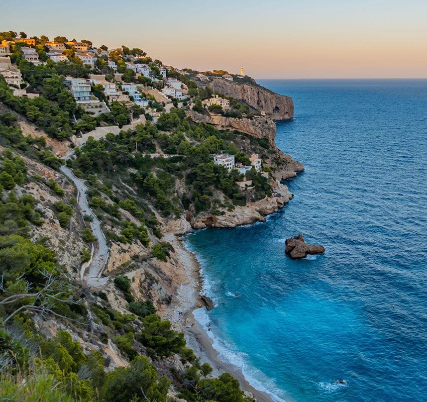 Playa de La Granadella, Jávea, Alicante