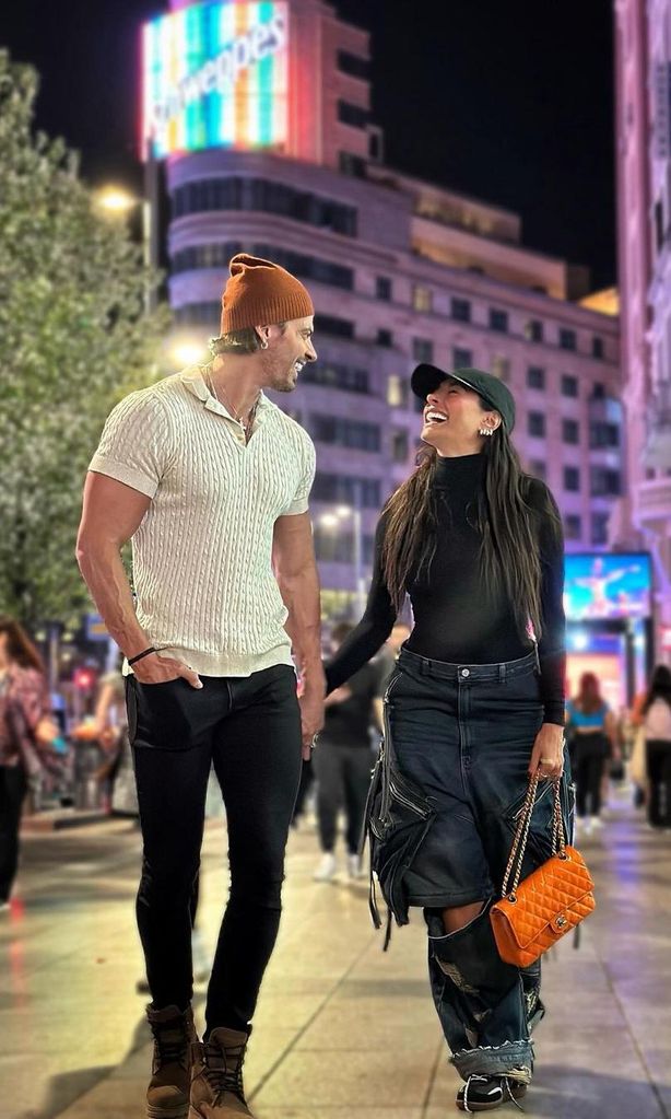 Galilea Montijo e Isaac Moreno en Madrid