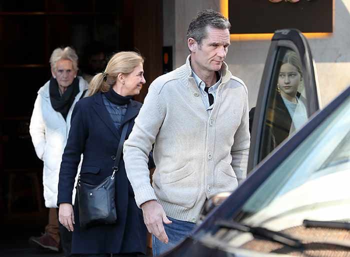 Iñaki Urdangarin e infanta Cristina