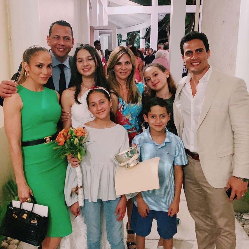 JLo, A-Rod e hijos