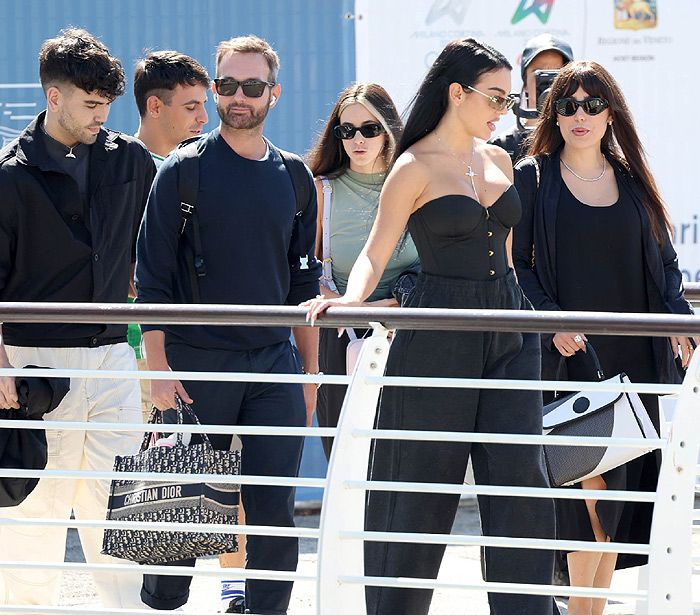 El equipo que ha acompañado a Georgina Rodriguez a Venecia