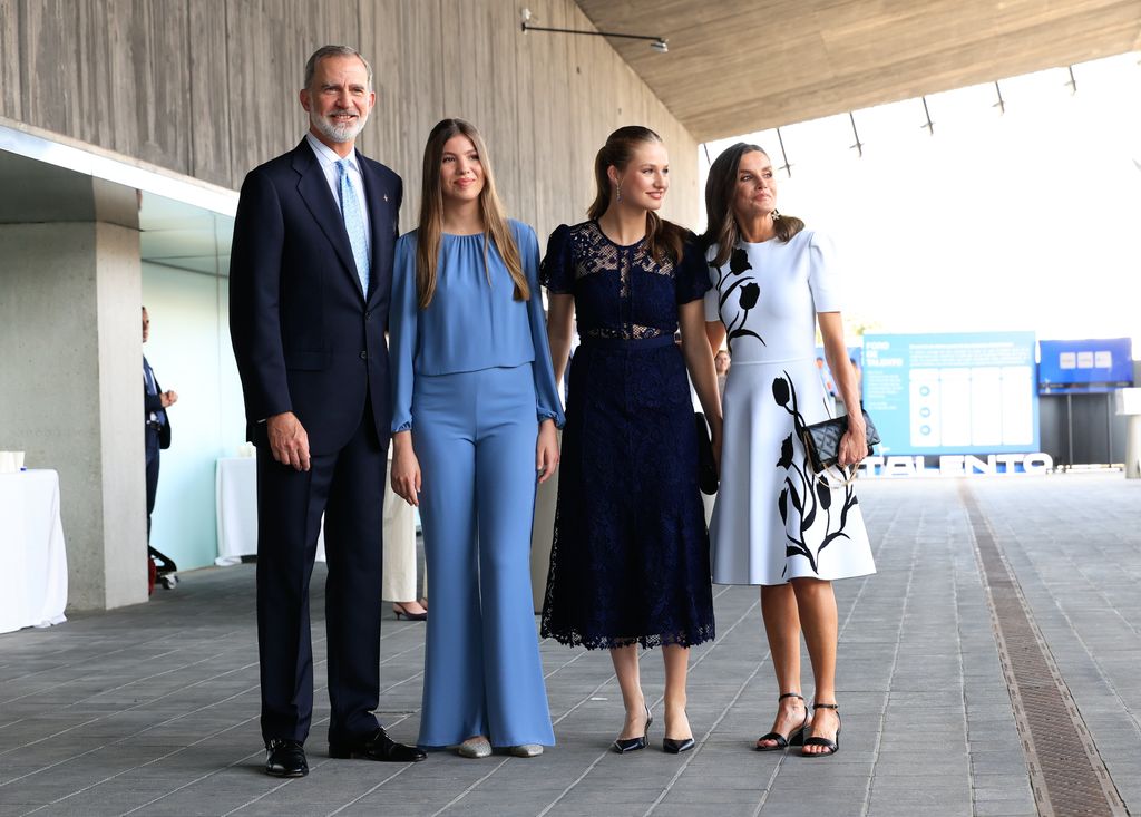 La familia real española en los Premios Princesa de Girona 2024