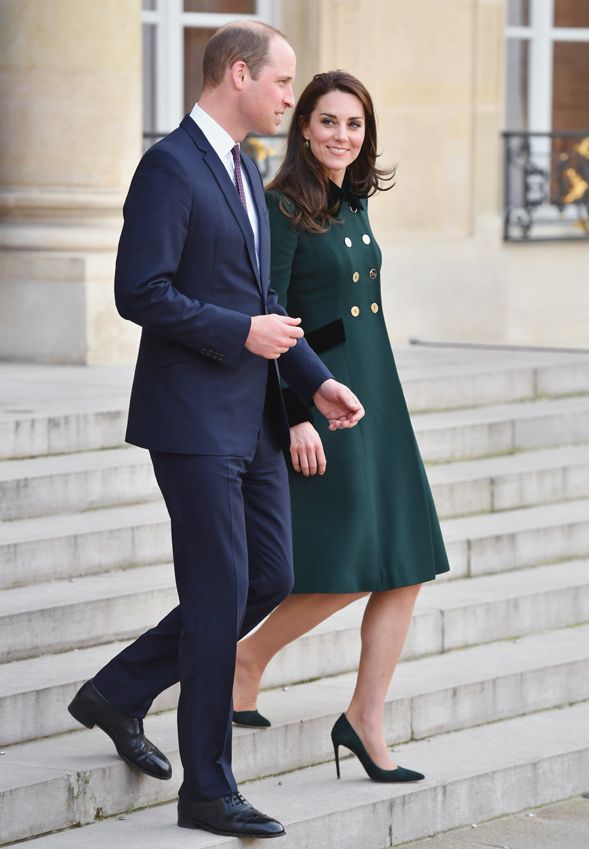 Los Duques de Cambridge visita París