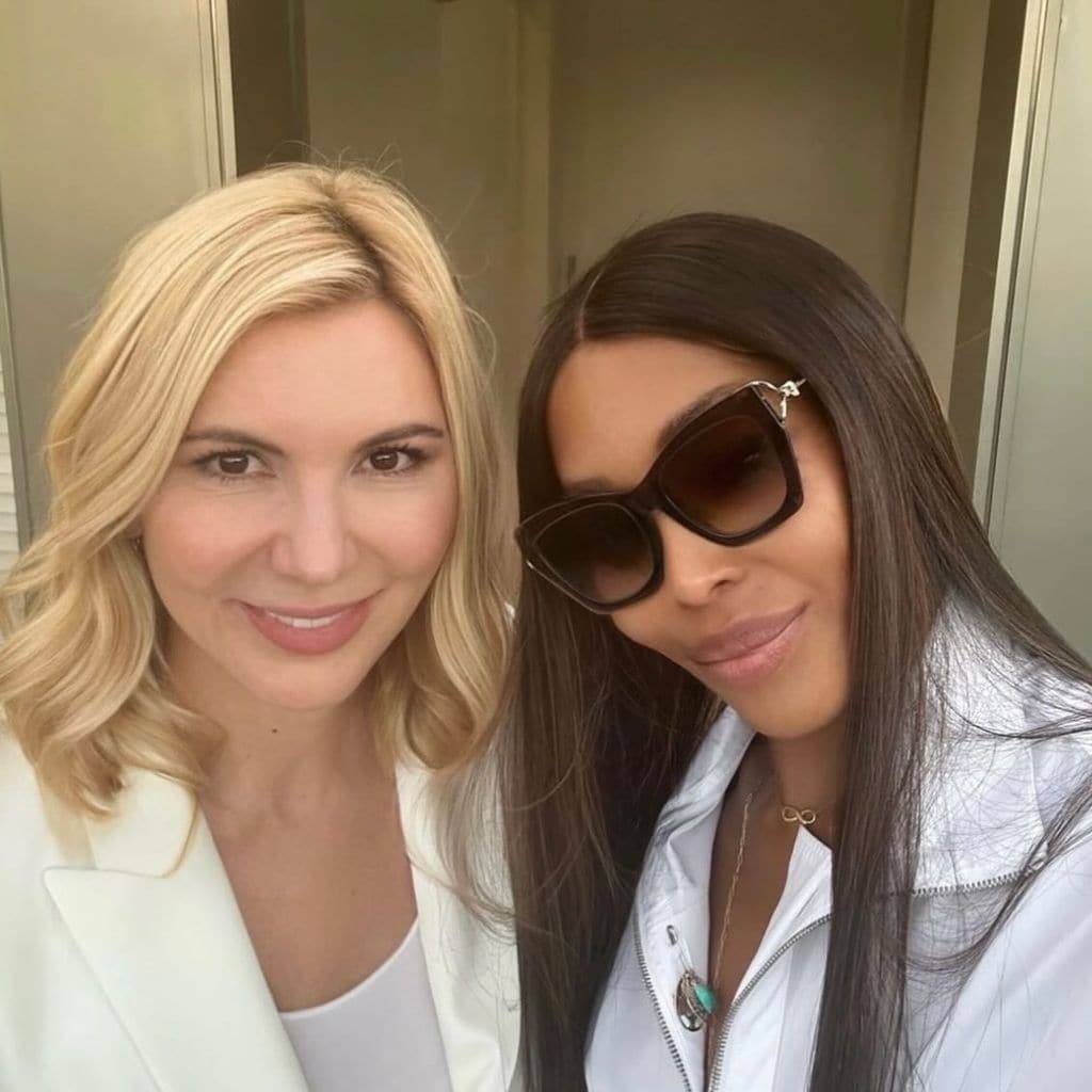 Naomi Campbell es otra de las pacientes de la doctora Rsdmila Lukian.