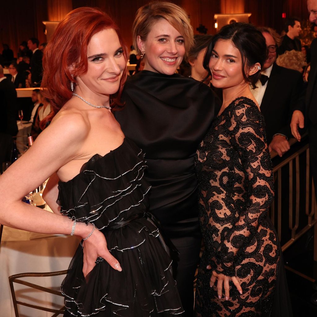 Hari Nef, Greta Gerwig and Kylie Jenner