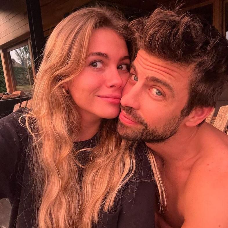 Piqué y Clara Chía