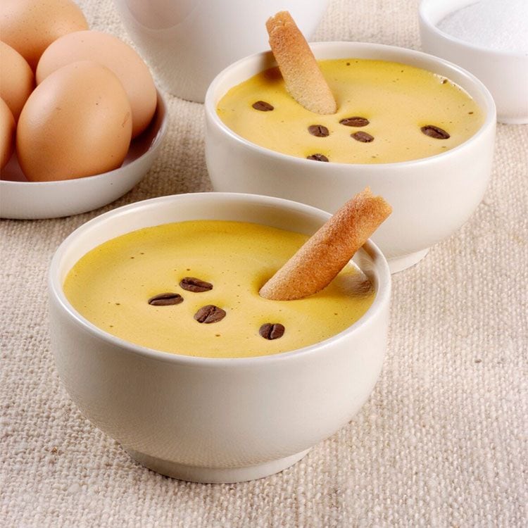 'Zabaglione' súper fácil